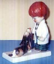 Goebel Say Aah Boy Vet Figurine Charlot Byj #68 Retired 1988