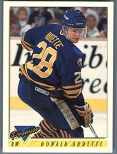 1993-94 Topps Premier Buffalo Sabres Donald Audette #61