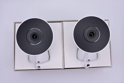 Google Nest Cam Outdoor Wired 2nd Gen 2K Security Camera 2 Pack