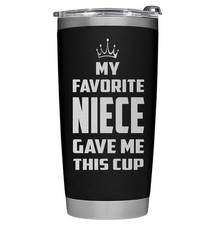 Gifts for Uncle on Fathers Day, Aunt from Niece - Uncle Tumbler - Gifts for Fath