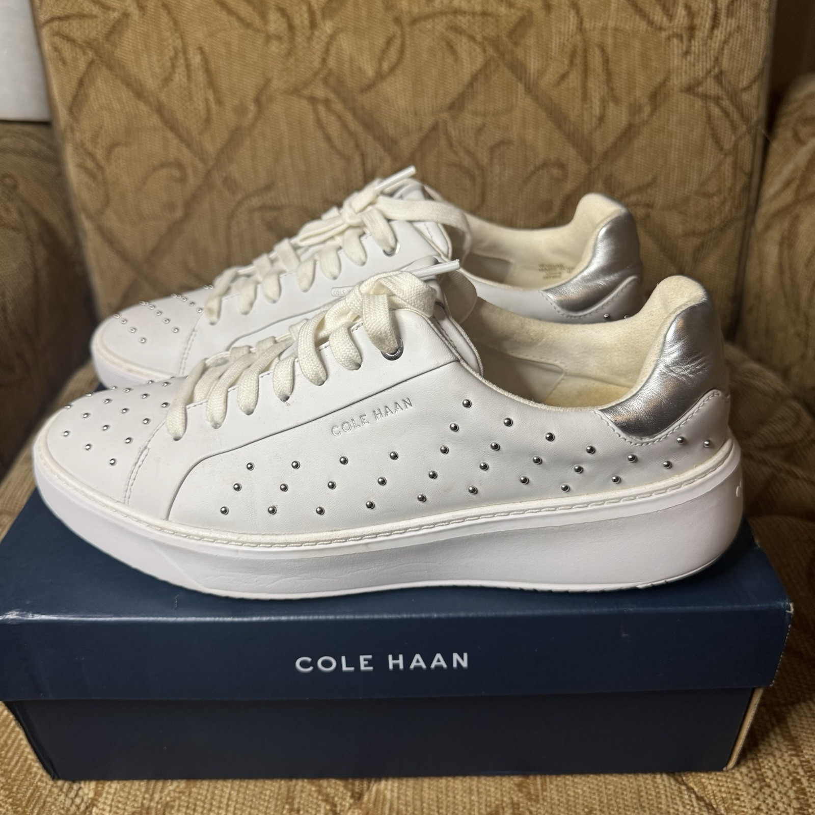 Cole Haan Women's GrandPrø Topspin Sneaker Style W30198 Size 10 B