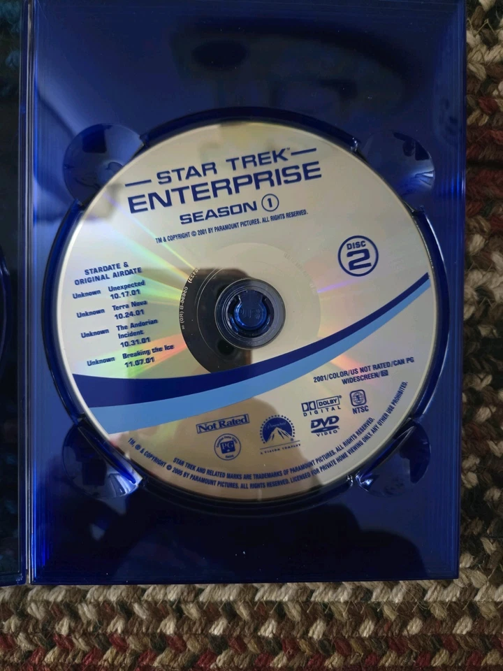 Star Trek Enterprise Season 1 & 2 DVD Box Set - Image 4 of 4