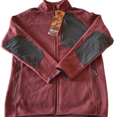 Beretta Abisko Full-Zip Fleece Madder Brown Large NWT