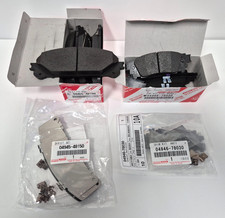 LEXUS OEM FACTORY FRONT AND REAR BRAKE PADS AND SHIM SET 2015-2019 NX200T NX300
