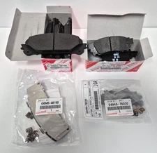 LEXUS OEM FACTORY FRONT AND REAR BRAKE PADS AND SHIM SET 2015-2019 NX200T NX300