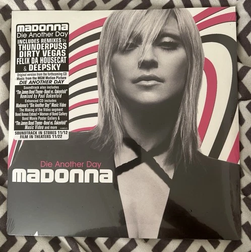 MADONNA Die Another Day 2002 US 12" 2xLP SEALED Remix Maxi-Single James Bond 007