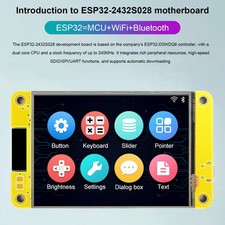 ESP32 Development Board WiFi Bluetooth 240 320 Smart Display Touch Screen LVGL