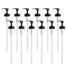 12 Pack Black Gallon Pump Dispenser 38 400 Lid for Sanitizer Lotion