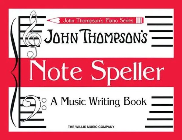 Note Speller | A Music Writing Book | John Thompson | Englisch | Taschenbuch-image