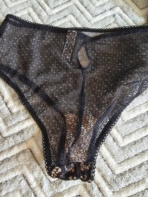 3 NEW Victoria's Secret Dream Angels Mid Rise Cheeky Black Pink Lace M Medium
