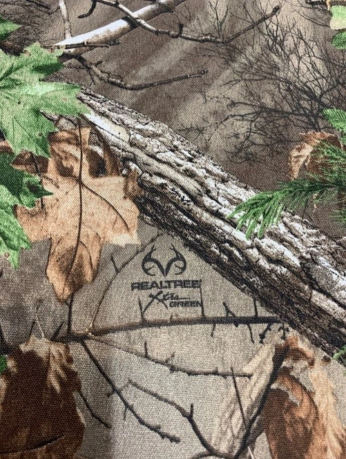 Tela de poliéster REALTREE Hardwoods Xtra verde camuflaje 55" por yarda Foto 3 de 4