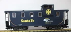 LGB 43710 SANTA FE CABOOSE QUEEN MARY SERIES    NEW