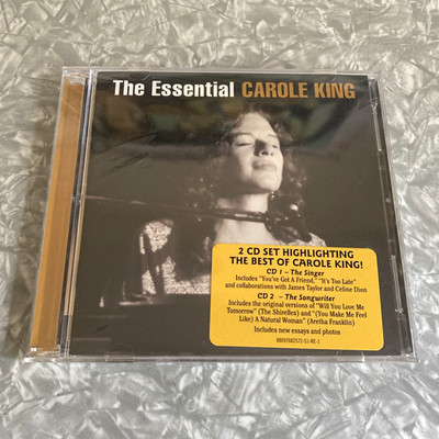 NEW Carole King The Essential 2-CD Set Best Of Greatest Hits Hype Sticker SEALED
