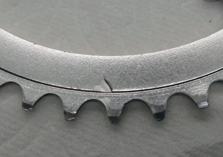 Plato de aluminio vintage Mongoose 44T piñón de bicicleta BMX de media escuela Foto 4 de 4