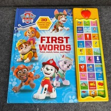 Paw Patrol First Words Sound Book 30 Buttons pi kids Phoenix International 0905