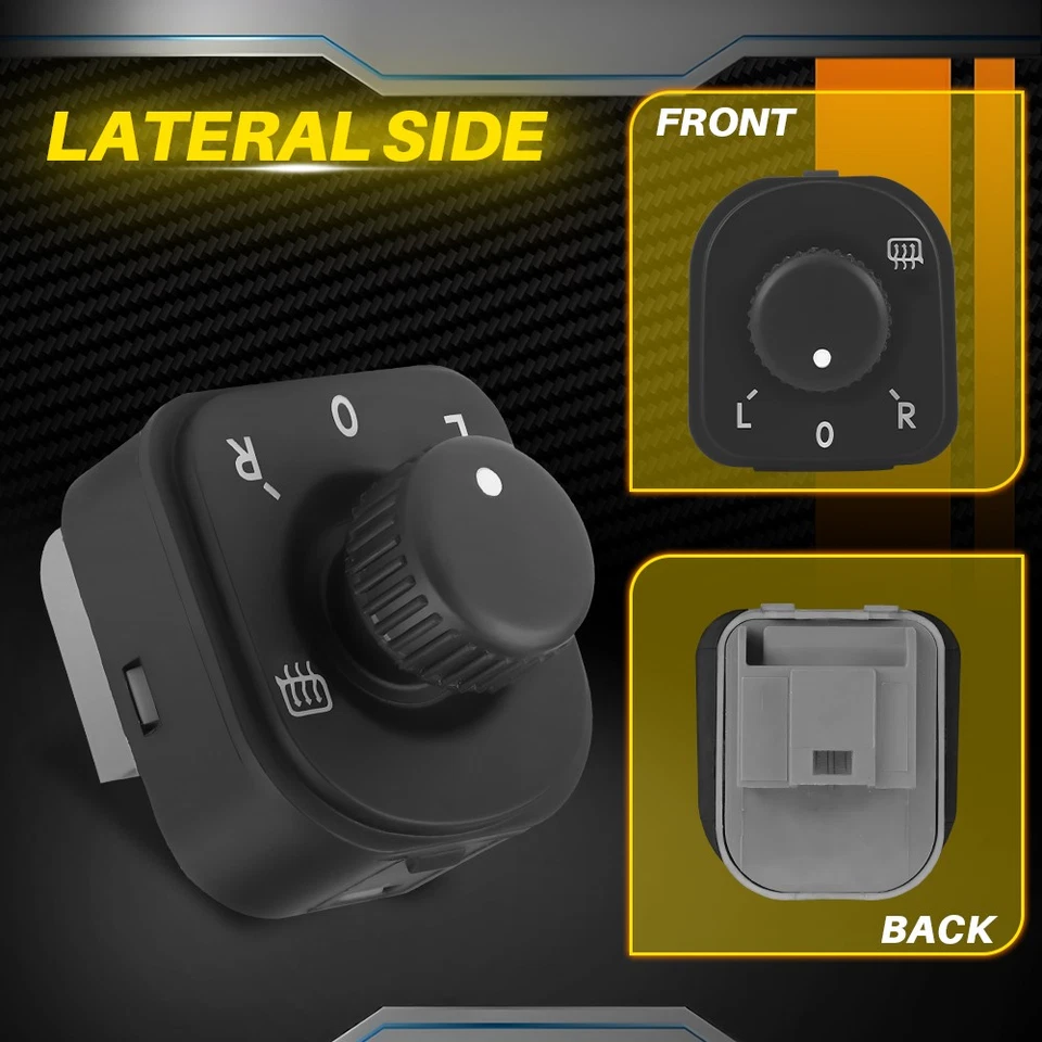 Interruptor perilla de control del espejo retrovisor lateral para Volkswagen Golf SportWagen 11-2013 Foto 4 de 4