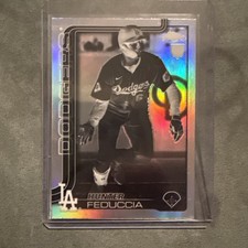 2025 Topps Chrome Hunter Feduccia Negative Refractor #288 RC