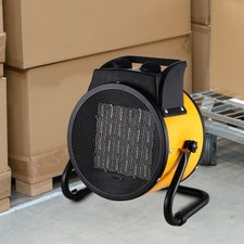 3kW Electric PTC Ceramic Fan Heater Industrial Space Heater Workshop Garage Shed