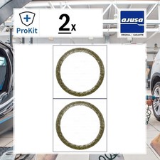 2x ORIGINAL® Ajusa Dichtung, Abgasrohr für Renault FLUENCE Nissan QASHQAI