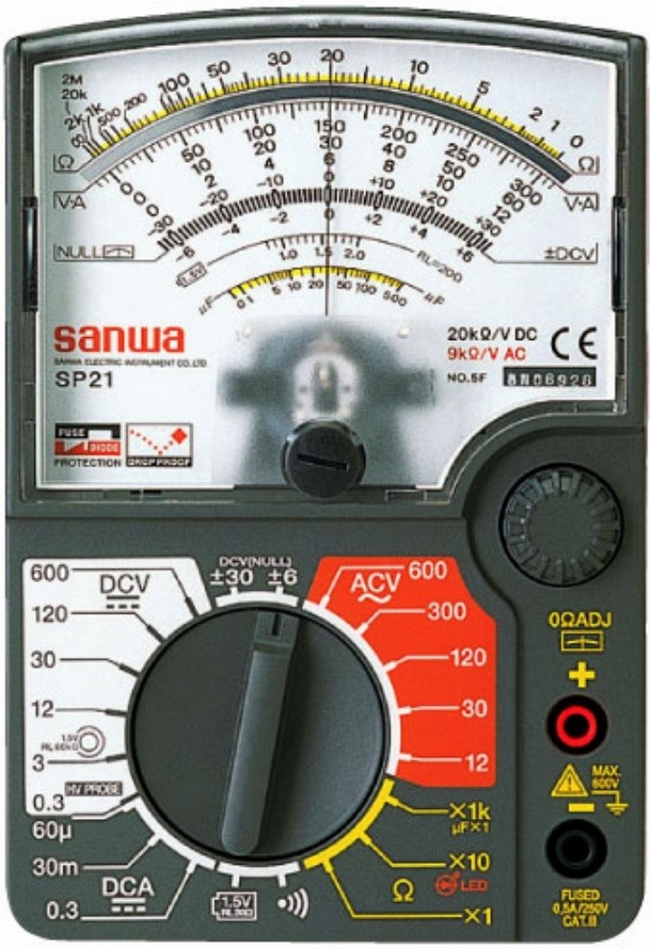 sanwa (Sanwa Electric Meter) Analog Tester SP21 | eBay