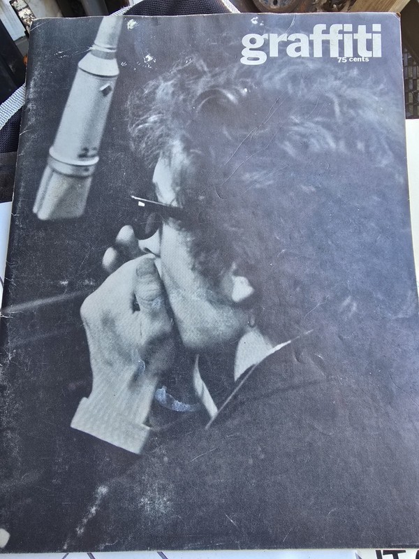 graffiti Magazine Vol 1 No 8 Bob Dylan