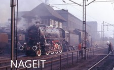 ORIGINAL 35mm Railway slide POLAND POLISH BYDGOSZCZ  LOCO TR203 235  1975 #1068