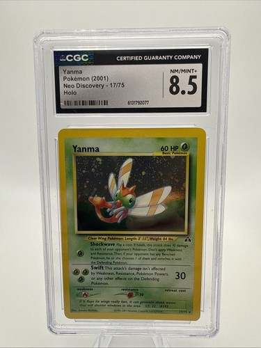 Yanma (Unlimited) graded CGC 8.5 for sale on eBay