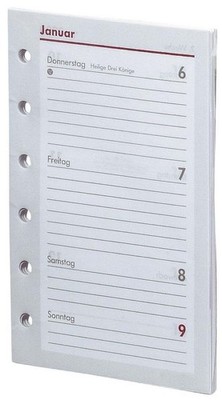 BSB Kompakt A7 2026 Kalendarium 2 Seiten / 1 Woche (02-0072)