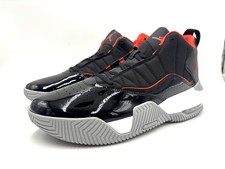 Nike Air Jordan Stay Loyal Shoes Black Red Sneakers DB2884-001 Mens Sz 10.5