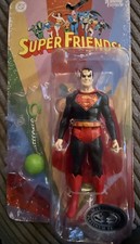 Super Friends McFarlane DC Retro Evil Superman 6  Chase Platinum Edition MINT