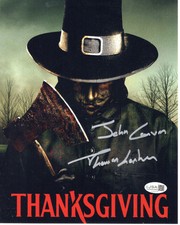 Thomas Lorber signed 8x10 Photo John Carver - Thanksgiving JSA Authentication