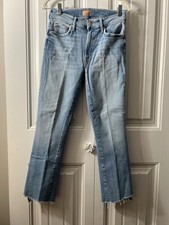 mother jeans 28 The Insider Crop Step Fray in limited edition