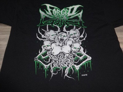Forged in Gore Rar Vintage Tour Shirt Death Metal Embalmer Devourment Sick **