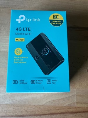 TP-LINK M7350 4G LTE Mobile Wi-Fi - Hotspot für bis zu 10 Geräte - in OVP
