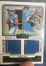  Contenders - Rookie Ticket Dual Swatches Hendon Hooker, Sam LaPorta #DS-10 (RC)