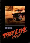 THEY LIVE Japanese Souvenir Program 1989, John Carpenter, Roddy Piper