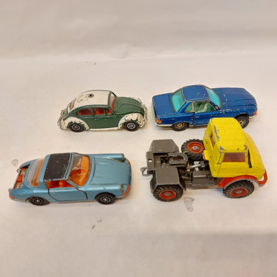 mes-93995	Ersatzteil für Corgi Toys 1:43 4 St. Fahrzeuge alle beschädigt, - Bild 3 von 4