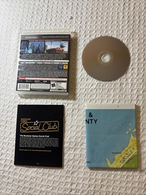 Grand Theft Auto V Sony PlayStation 3, 2013 PS3 GTA 5 Complete CIB