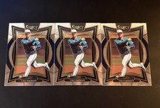 Lot Of 3 2025 Panini Select Colt Emerson Concourse #73 Rookie Seattle Mariners