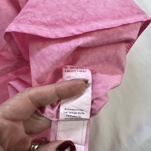 Van Laack Royal Dress Shirt Pink Mens Sz 38 Button Up 100% Cotton EUC - Picture 14 of 16