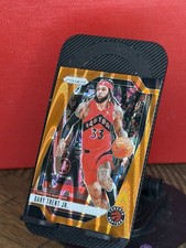 Panini Prizm Gary Trent Jr. Orange Seismic Prizm #33/199 Toronto Raptors