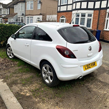 White Vauxhall Corsa SXI 1.2 3 Door 2012