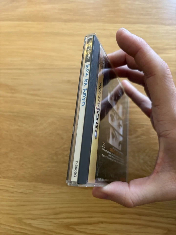 COMPLETE Dead Or Alive Sega Saturn JPN Tecmo Classic Fighter W/Spine & Reg Card - Image 4 of 4