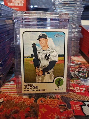 Topps Heritage 2022 Aaron Judge #44 New York Yankees Base Set Baseball Card