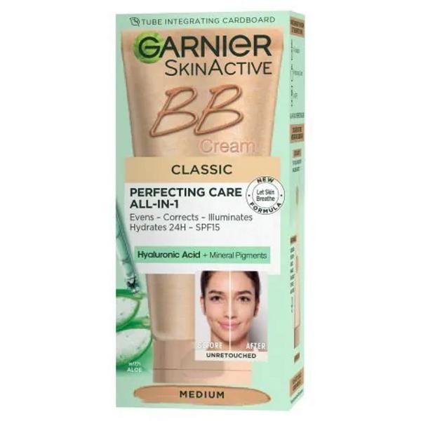 3 x Garnier Skin Active BB Cream Classic SPF15 Medium 50ml
