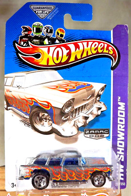 2013 Hot Wheels Walmart #2 Zamac #219 HW Showroom-Heat Fleet CLASSIC NOMAD Zamac