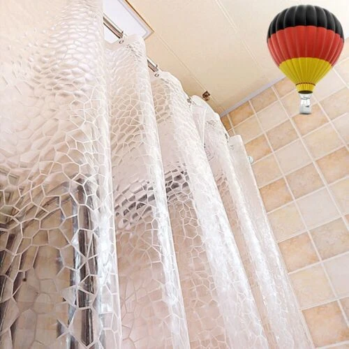 Transparente Duschvorhänge