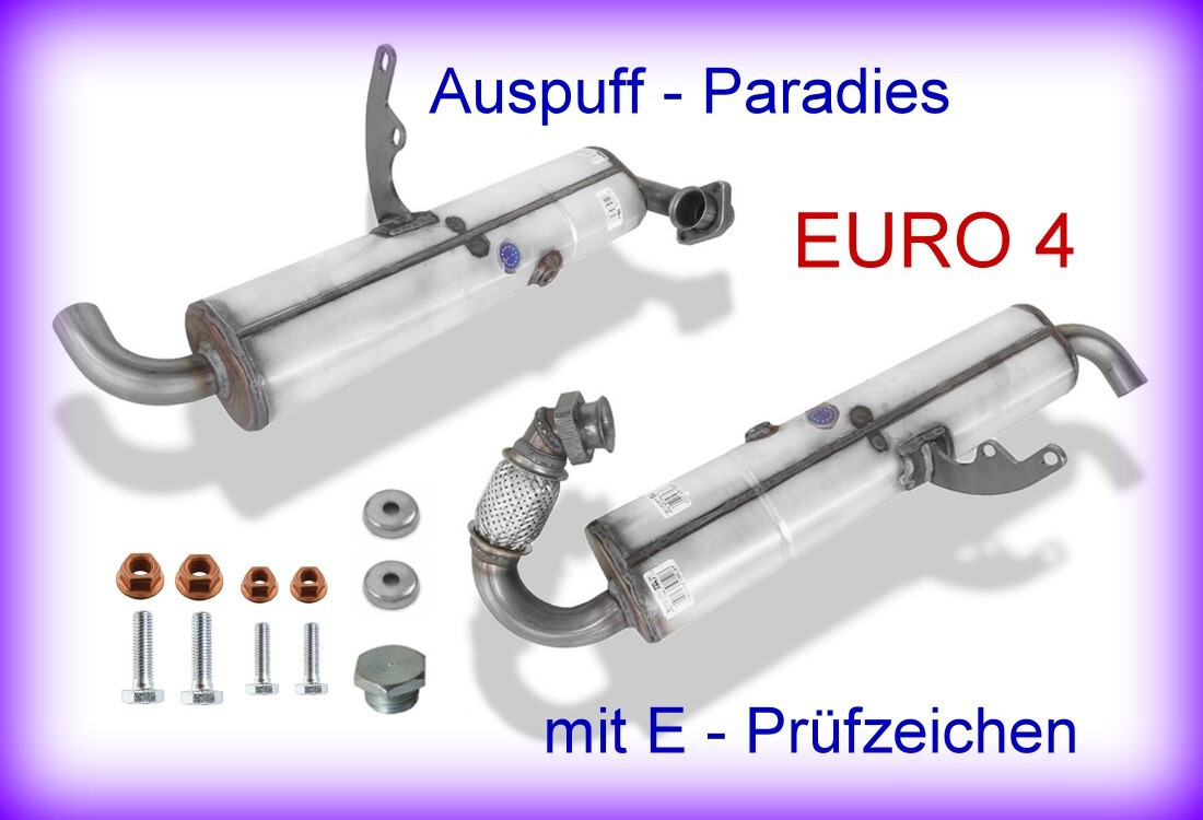 Katalysator für Smart Roadster 0.7 Typ 452.432/332 bis EURO 4 61PS ab 2003 + Kit