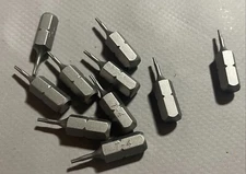 Brown Tool BAT-T04 T-4 Torx Insert Bits - Pack of 10