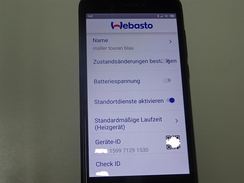 Standheizung Webasto Handysteuerung ThermoConnect Thermo Connect 9040223F - Picture 6 of 7